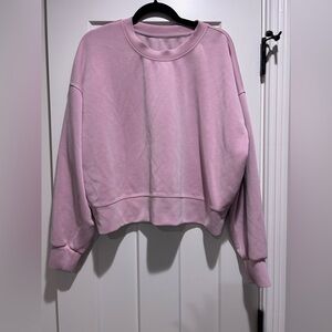 Lululemon Pink Crewneck Sweatshirt
